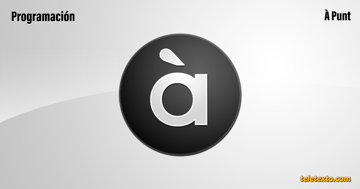 Programación de À Punt