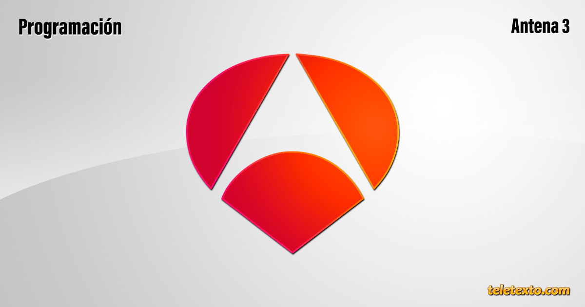 Programación de Antena 3