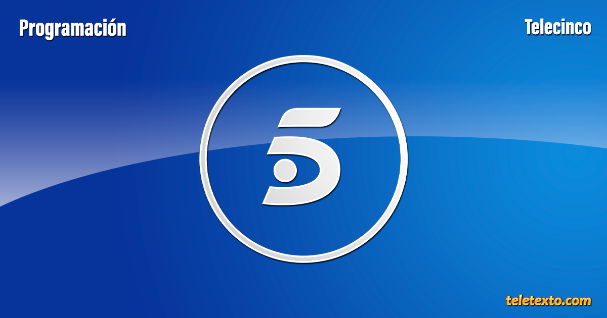 Programación de Telecinco