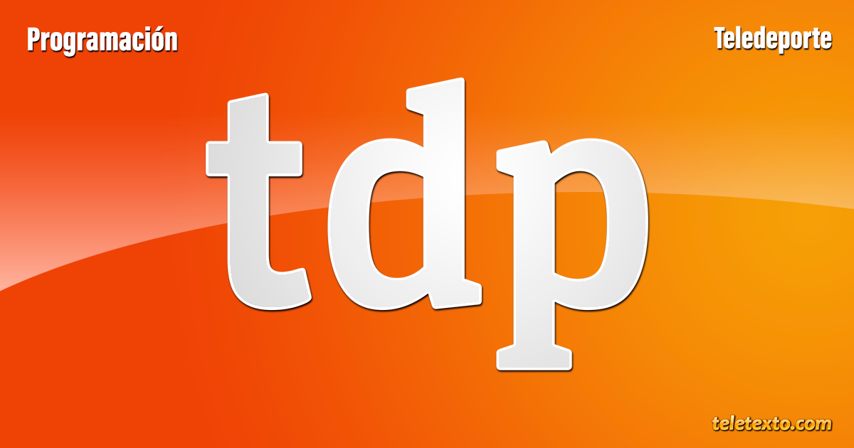 Programación de Teledeporte