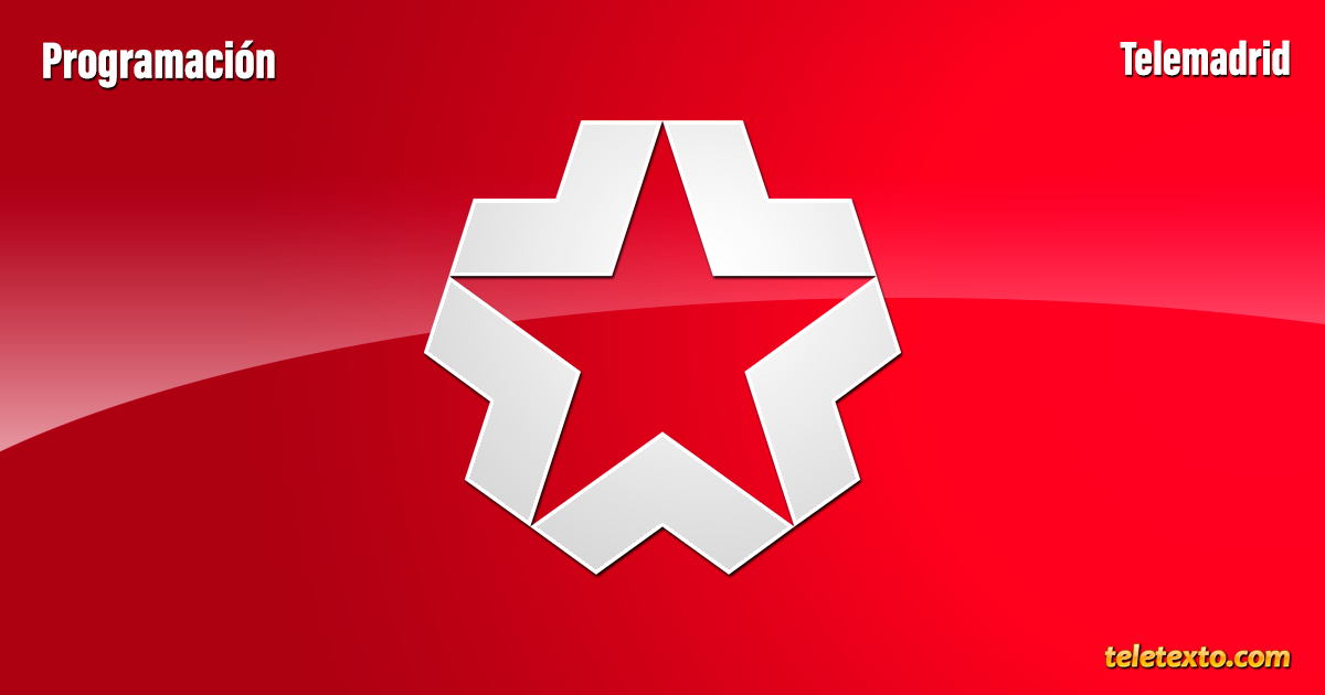 Programación de TeleMadrid