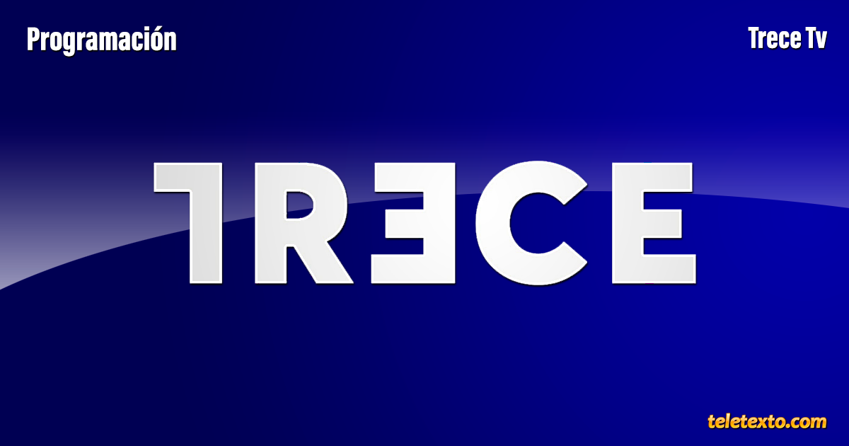 Programación de Trece